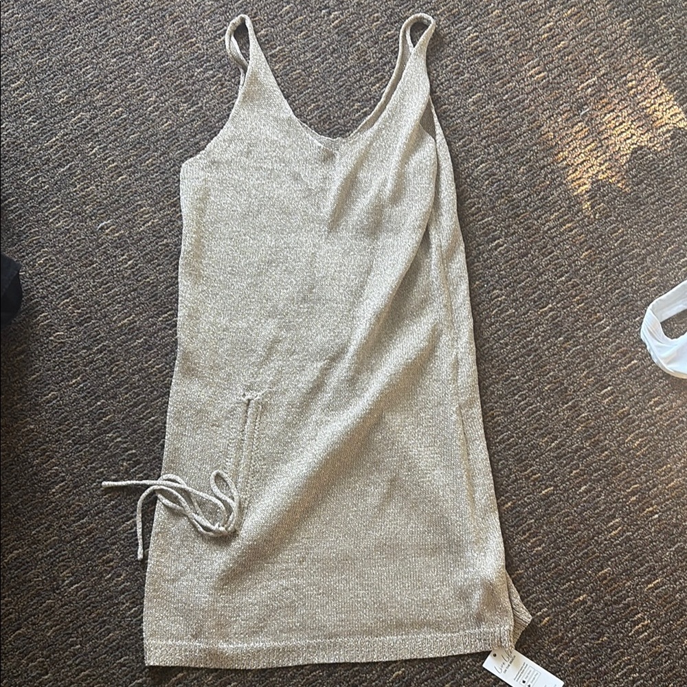 NWT Cupshe Gold coverup